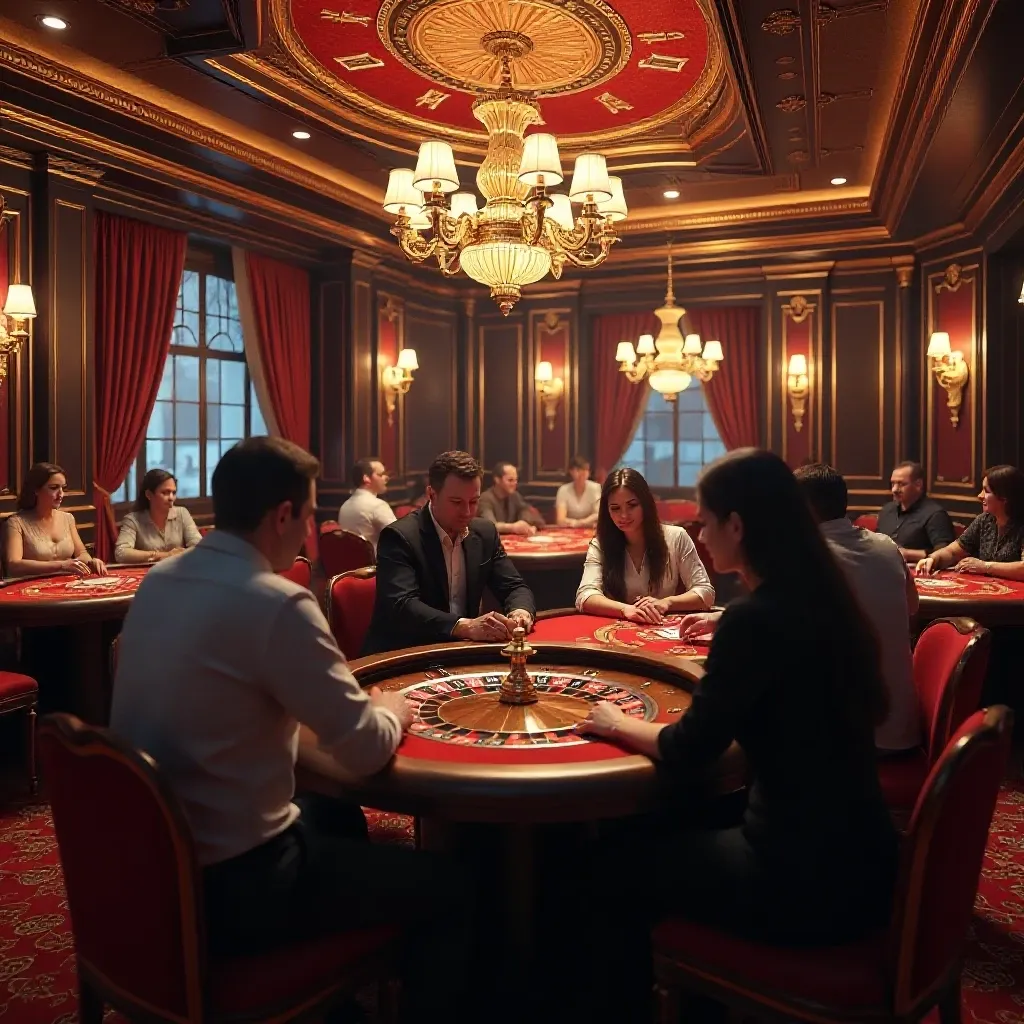 Opulent Casino Scene
